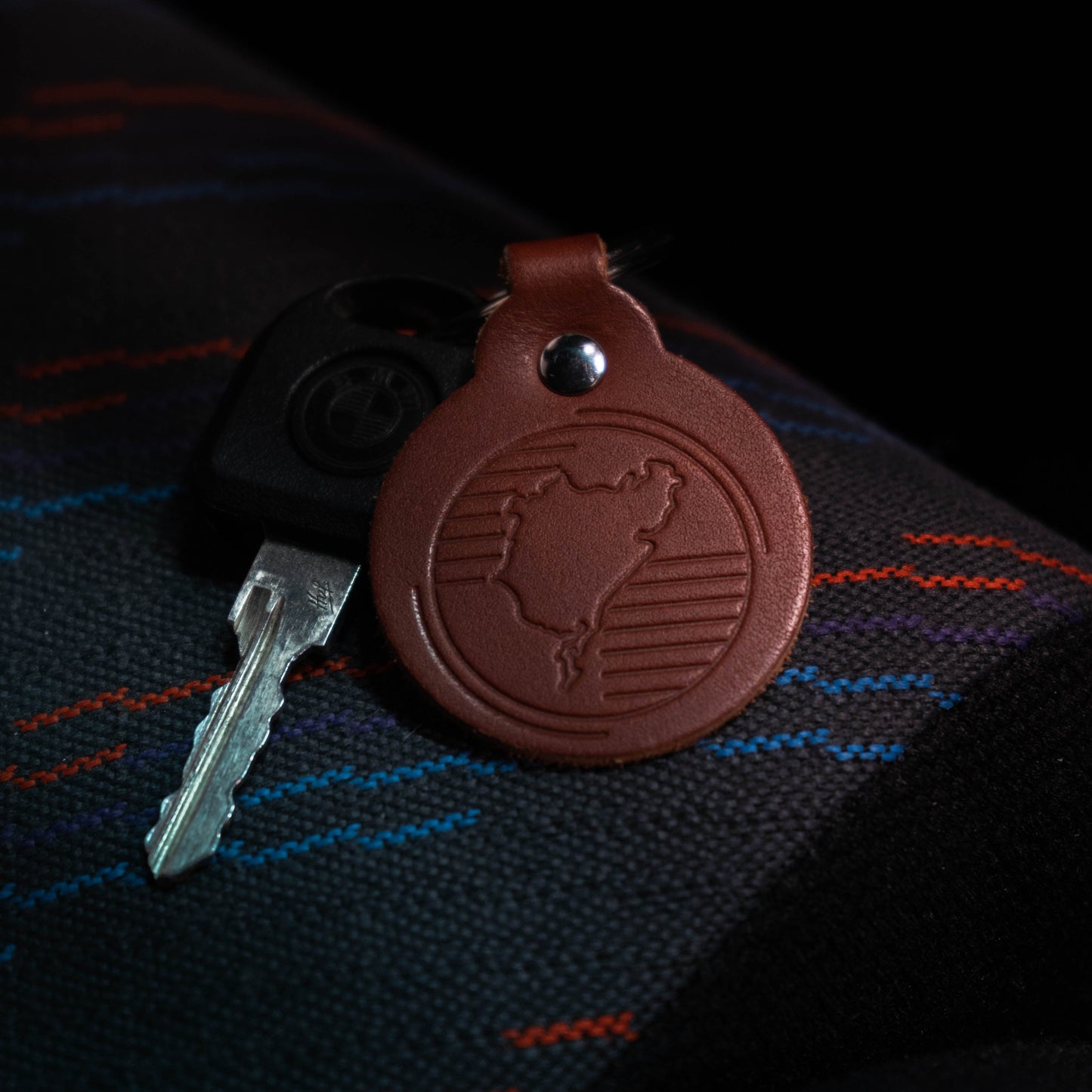 BMW Nürburgring Keychain - Cardinal